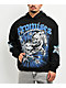 Broken Promises Nautical Rhinestone Black Hoodie - Thumbnail image 1 of 5