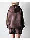 Broken Promises Nautty Brown Wash Hoodie - Thumbnail image 2 of 5