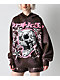 Broken Promises Nautty Brown Wash Hoodie - Thumbnail image 1 of 5