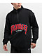 Broken Promises Never Kept Black Quarter Zip Sweatshirt - Thumbnail image 1 of 4