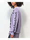 Broken Promises Okay To Cry Purple Crewneck Sweatshirt - Thumbnail image 2 of 6