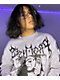 Broken Promises Okay To Cry Purple Crewneck Sweatshirt - Thumbnail image 3 of 6
