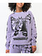 Broken Promises Okay To Cry Purple Crewneck Sweatshirt - Thumbnail image 1 of 6