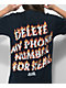 Broken Promises Old Flame Navy T-Shirt - Thumbnail image 3 of 6