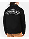 Broken Promises Open Casket Black Work Jacket