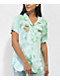 Broken Promises Outsider camisa de manga corta tie dye verde