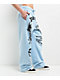 Broken Promises Pain & Pleasure Blue Rhinestone Sweatpants - Thumbnail image 6 of 7