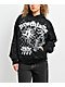Broken Promises Pain And Pleasure Rhinestone Black Hoodie - Thumbnail image 1 of 5