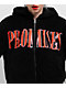 Broken Promises Pegasus Black Sherpa Zip Hoodie - Thumbnail image 3 of 4