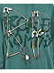 Broken Promises Piercer sudadera con capucha verde