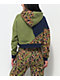 Broken Promises Reaper Camo Patchwork sudadera corta con capucha
