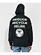 Broken Promises Recycle Black Hoodie
