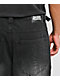 Broken Promises Renegade Black Wash Ultra Wide Leg Jeans - Thumbnail image 4 of 5