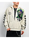 Broken Promises Ritual Natural Boxy Zip Hoodie - Thumbnail image 1 of 8
