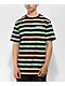 Broken Promises Salvage Script Black, Orange, & Mint Stripe T-Shirt - Thumbnail image 1 of 3