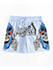 Broken Promises Scythe Blue Mesh Shorts - Thumbnail image 3 of 4