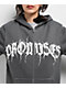 Broken Promises Shocked Horn Grey Zip Hoodie - Thumbnail image 3 of 5