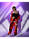 Broken Promises Shooting Star Rhinestone Red Sweatpants - Thumbnail image 3 of 9