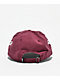 Broken Promises Shred Dark Red Wash Strapback Hat - Thumbnail image 2 of 5
