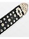 Broken Promises Shriek Rhinestone Black Belt - Thumbnail image 4 of 5