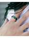 Broken Promises Silver Mood Ring - Thumbnail image 3 of 5