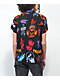 Broken Promises Simulation Black Short Sleeve Button Up Shirt