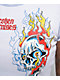 Broken Promises Skelephobia White Ribbed Crop T-Shirt - Thumbnail image 3 of 3