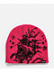 Broken Promises Skull Breaker Pink Skully Beanie - Thumbnail image 2 of 2