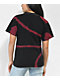 Broken Promises Sludge camiseta tie dye roja y negra