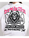 Broken Promises Soulless White Rhinestone Hoodie - Thumbnail image 3 of 4