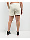 Broken Promises Spiked White Sweat Shorts - Thumbnail image 5 of 7