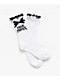 Broken Promises Spite Lettuce Edge White Half Crew Socks - Thumbnail image 1 of 2