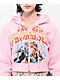 Broken Promises Stallion Pink Crop Zip Hoodie - Thumbnail image 3 of 4