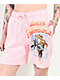 Broken Promises Stallion Pink Sweat Shorts - Thumbnail image 3 of 3