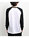 Broken Promises Stargirl Black & White Raglan Long Sleeve T-Shirt - Thumbnail image 2 of 3