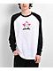 Broken Promises Stargirl Black & White Raglan Long Sleeve T-Shirt - Thumbnail image 1 of 3