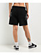 Broken Promises Stoned Web Black Sweat Shorts - Thumbnail image 2 of 4
