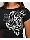 Broken Promises Storm Of Chaos Black Raglan Crop T-Shirt - Thumbnail image 2 of 4