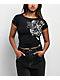 Broken Promises Storm Of Chaos Black Raglan Crop T-Shirt - Thumbnail image 1 of 4
