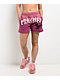 Broken Promises Subculture Pink Wash Studded Sweat Shorts - Thumbnail image 1 of 4