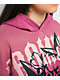 Broken Promises Subculture Studded Pink Hoodie - Thumbnail image 6 of 9