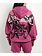 Broken Promises Subculture Studded Pink Hoodie - Thumbnail image 2 of 9