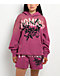 Broken Promises Subculture Studded Pink Hoodie - Thumbnail image 1 of 9