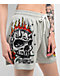 Broken Promises That Was Then Grey Mesh Shorts - Thumbnail image 4 of 4