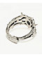 Broken Promises Thorned Iced Out Silver Ring - Thumbnail image 2 of 2