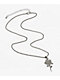 Broken Promises Thornless Bling 22" Silver Necklace - Thumbnail image 3 of 3