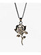 Broken Promises Thornless Bling 22" Silver Necklace - Thumbnail image 1 of 3