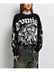 Broken Promises Thrash Black Thermal Long Sleeve Boxy Crop T-Shirt - Thumbnail image 1 of 5