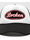 Broken Promises Truckstop White & Black Trucker Hat - Thumbnail image 3 of 3