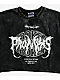 Broken Promises Underworld Black Acid Wash Crop T-Shirt - Thumbnail image 6 of 6